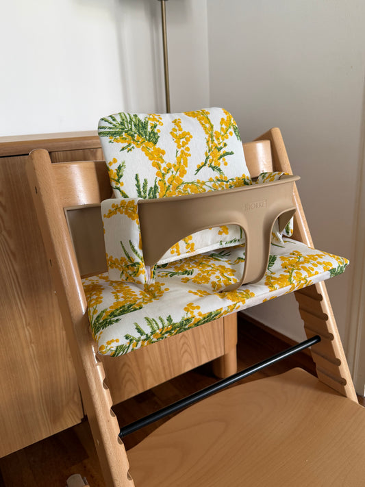 Waterproof Cushion Set for Stokke Tripp Trapp highchair| Mimosa