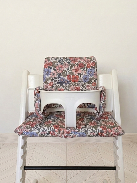 Waterproof Cushion Set for Stokke Tripp Trapp highchair| Floral Ditsy