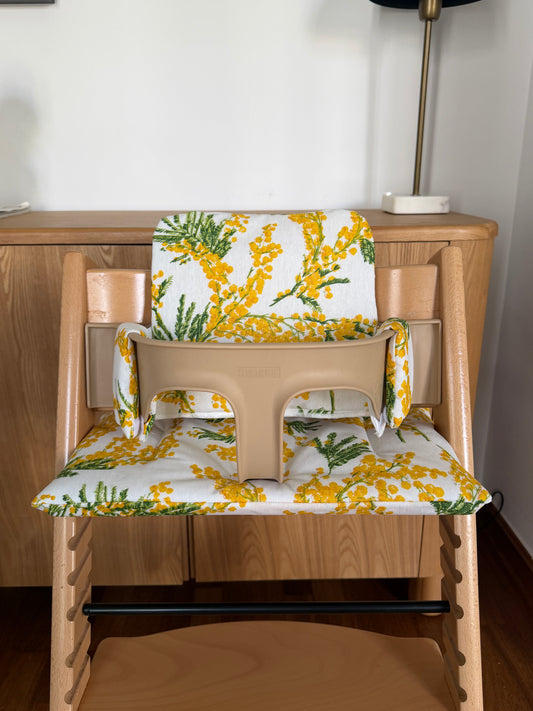 Waterproof Cushion Set for Stokke Tripp Trapp highchair| Mimosa