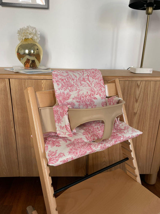 Waterproof Highchair Cushion Set - Wipe Clean, compatible with Stokke Tripp Trapp highchair